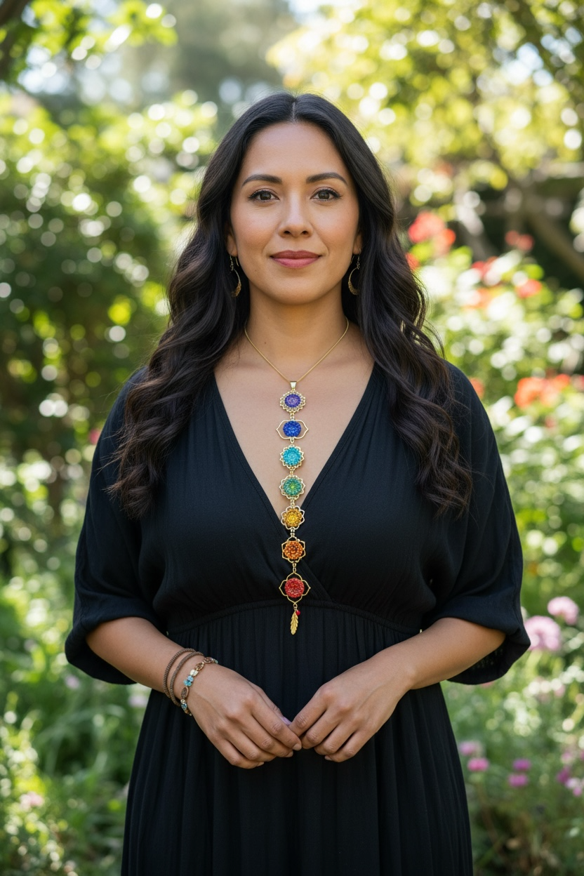 Collar de Chakras c/bases