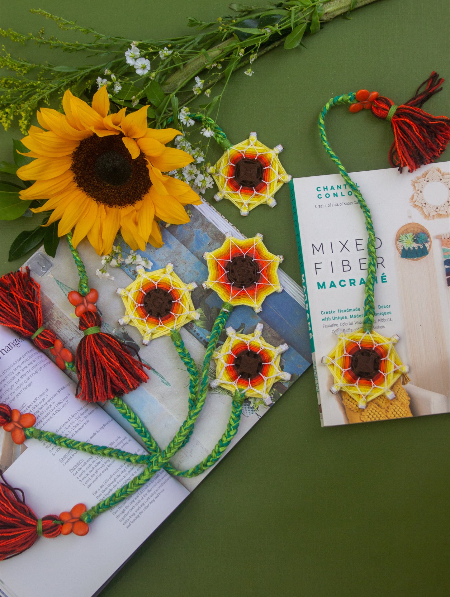 Separador de libro Girasol - Sunflower