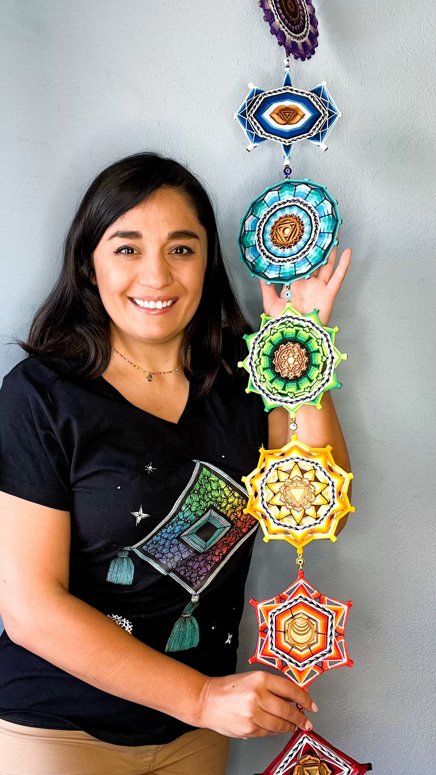 Kit 7 Chakras con hilos y curso