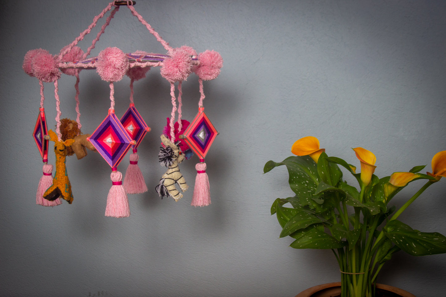 Móvil BB con Mandala de 8 puntas