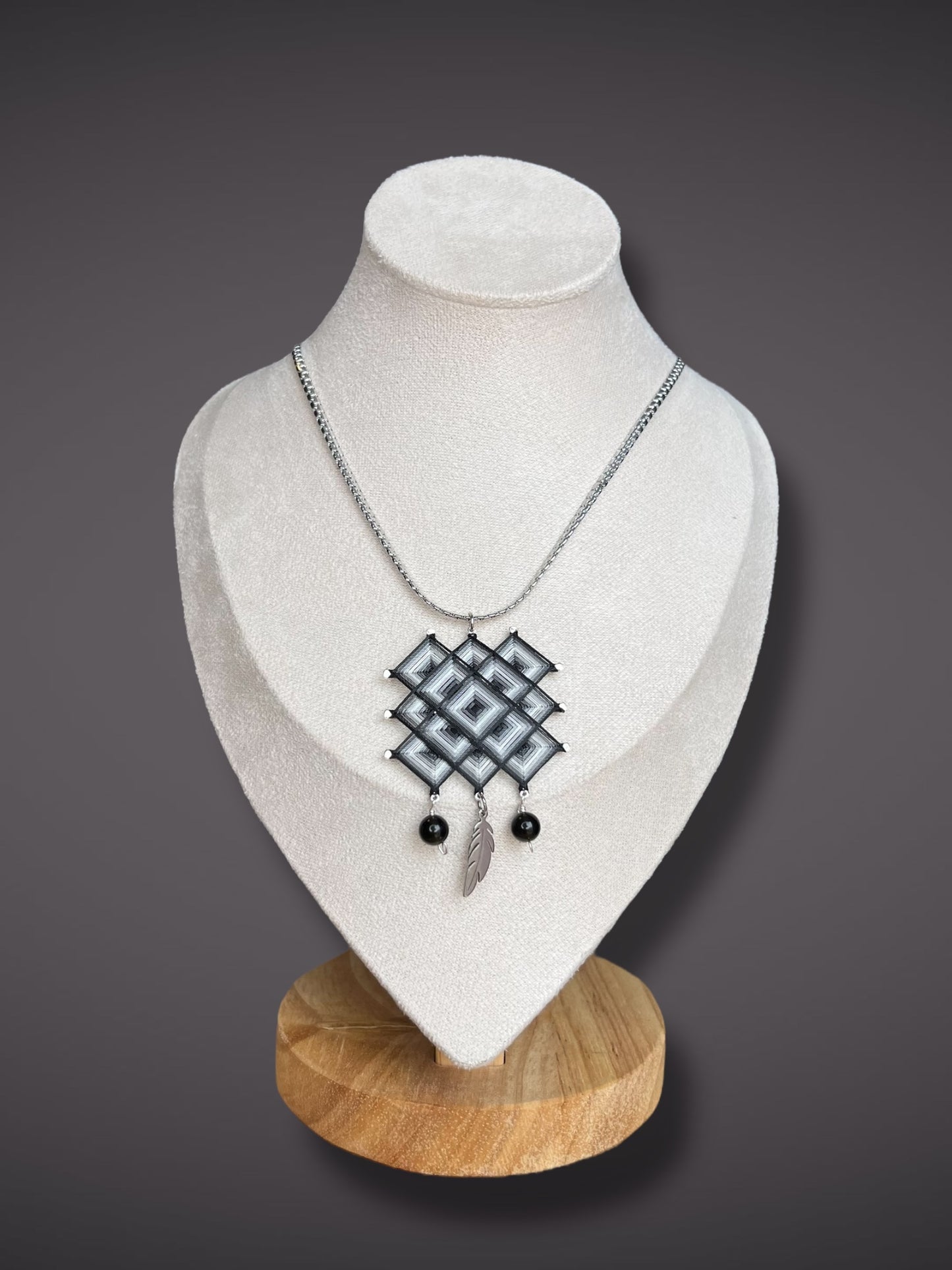 Medallón/ collar Centro Sagrado “Mandala Tibetano” grande 4cm