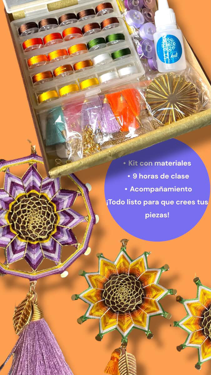 Kit + Curso “Flores de Luz”