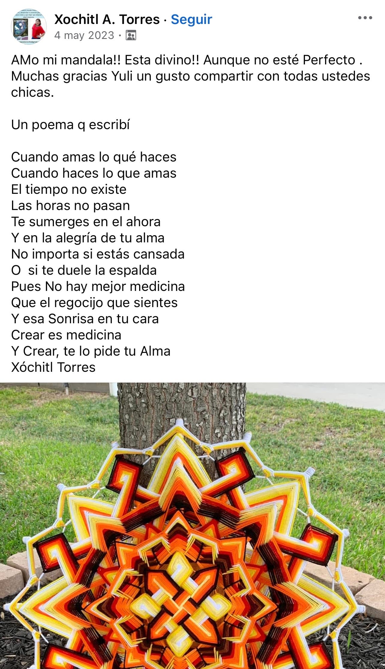 Brilla como un Sol – Curso de Mandala Solar formato 60cm