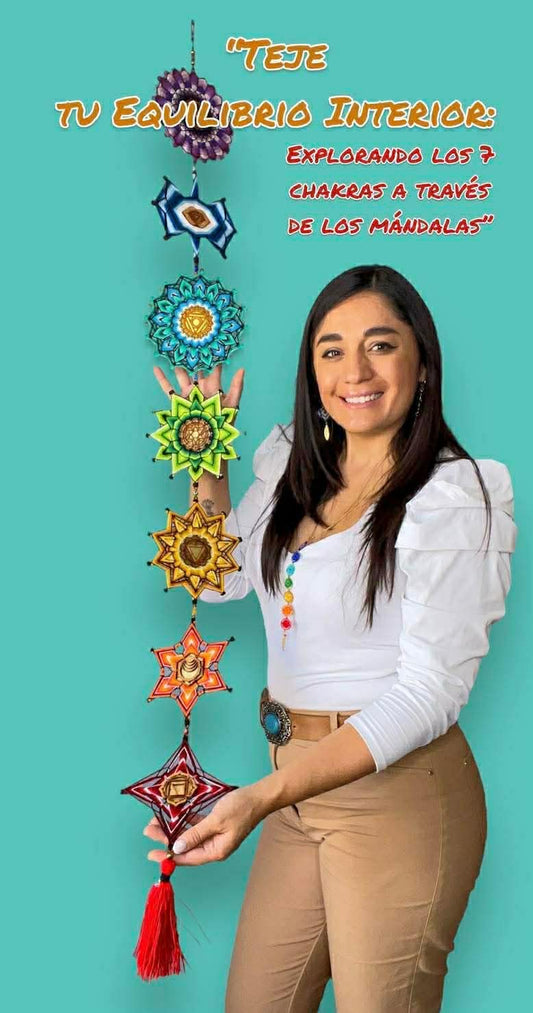Móvil 7 Chakras 15cm c/símbolo