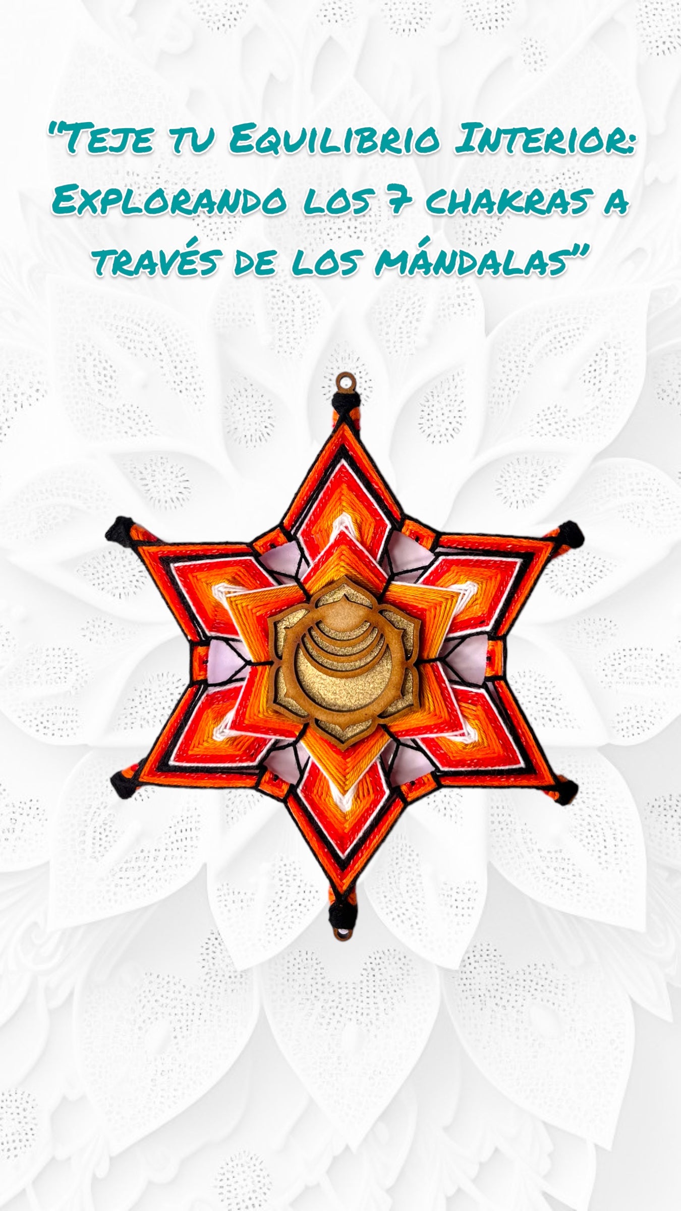 7 Chakras Mobile 15cm with symbol