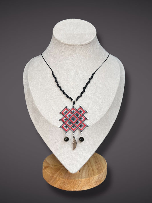 Medallón/ collar Centro Sagrado “Mandala Tibetano” grande 4cm