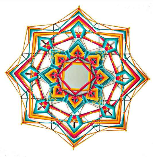 Mandala espejo 1.10m