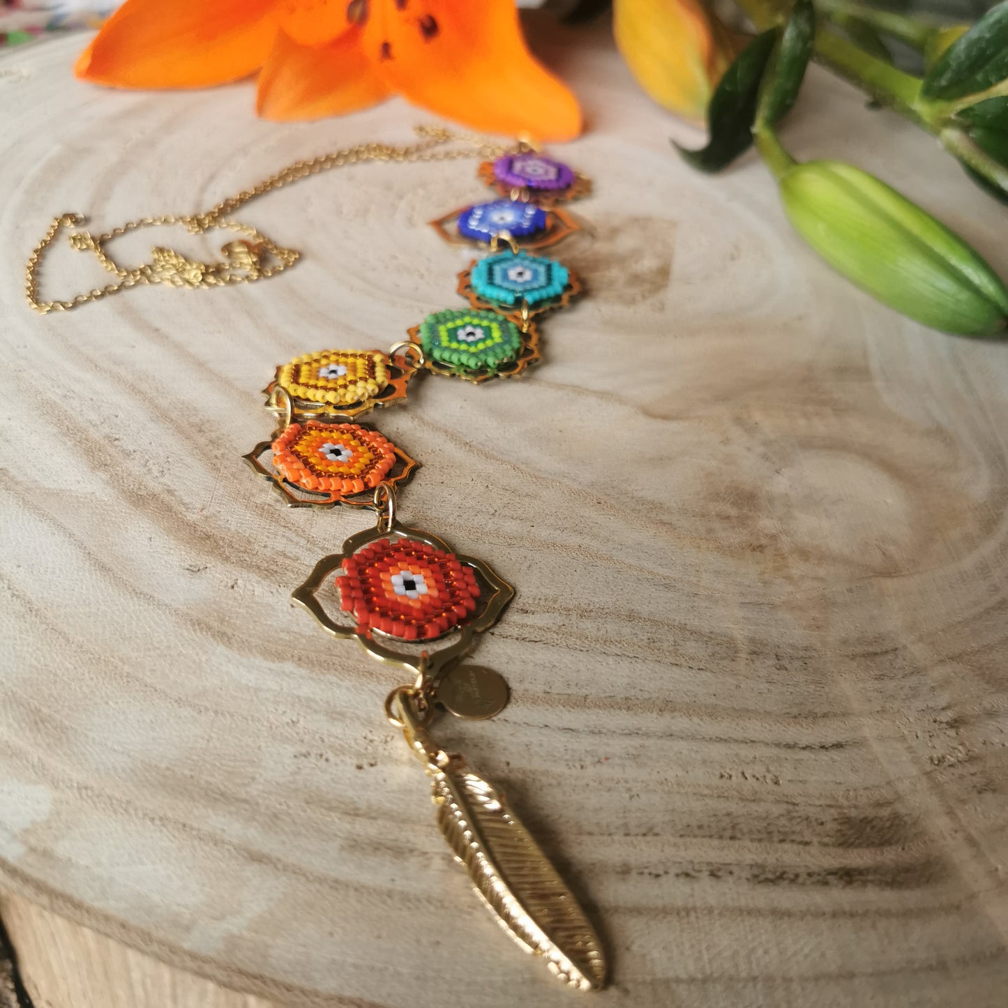 Collar de Chakras c/bases