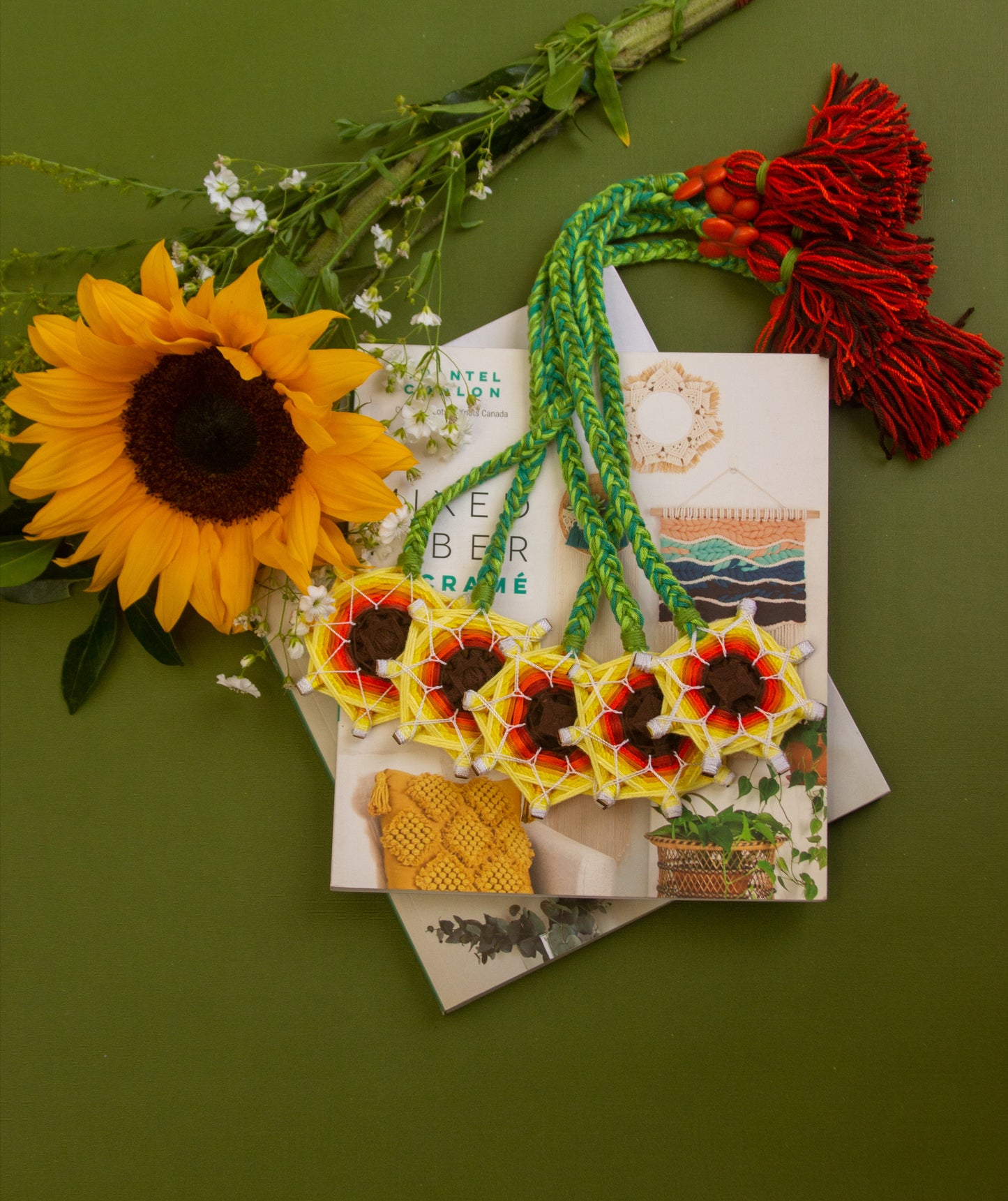 Sunflower Bookmark