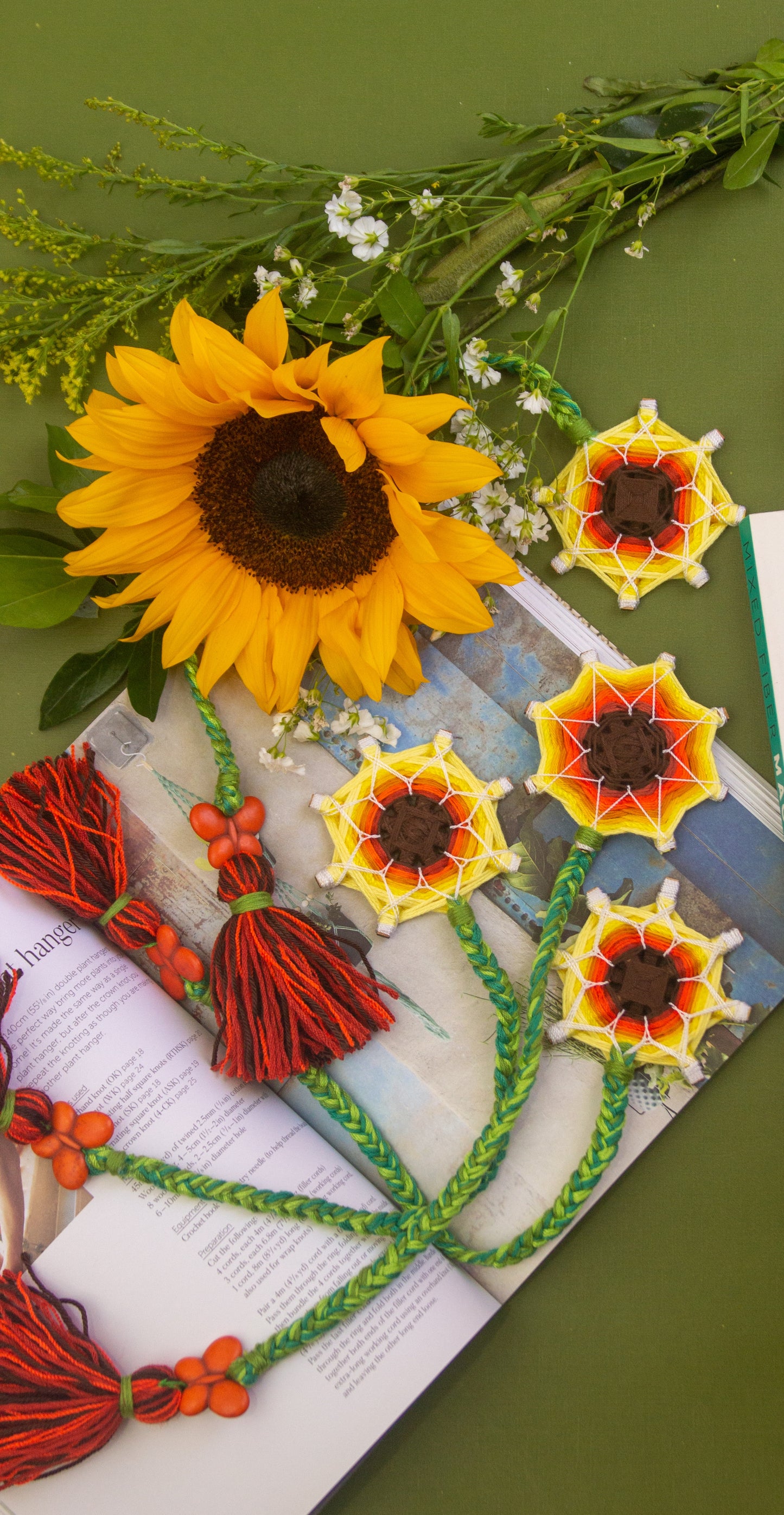 Sunflower Bookmark