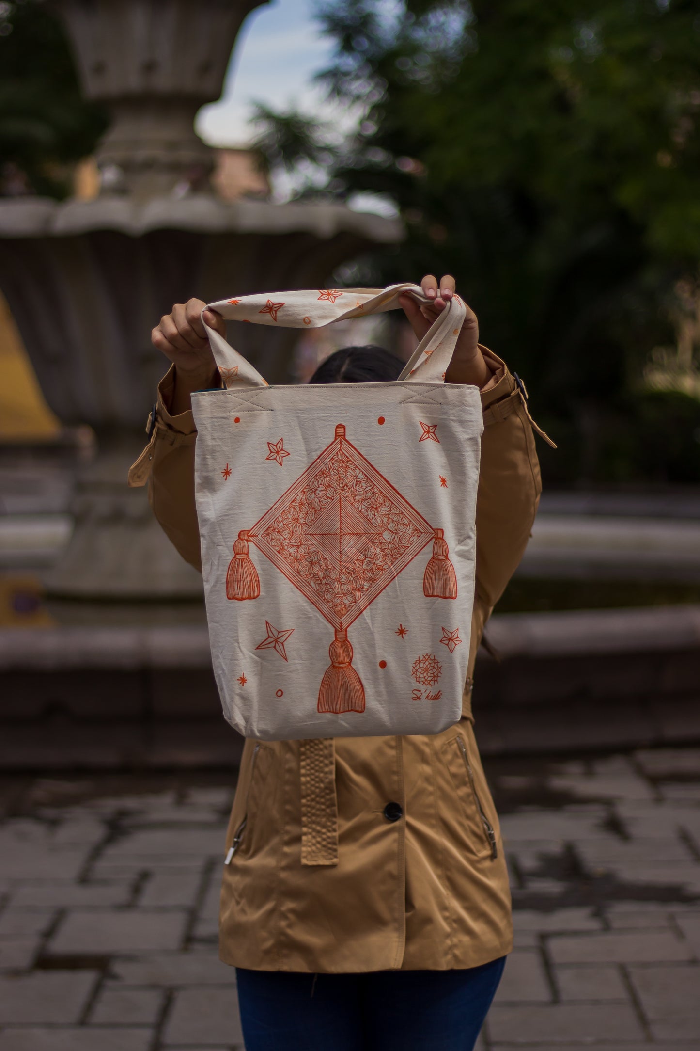 Tote bag linóleo