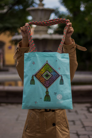 Abrir la imagen en la presentación de diapositivas, Tote bag correa c/diseño
